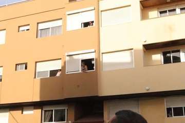 Un pasacalles anima a Melenara a vivir sus fiestas (Foto Briand Rodríguez)